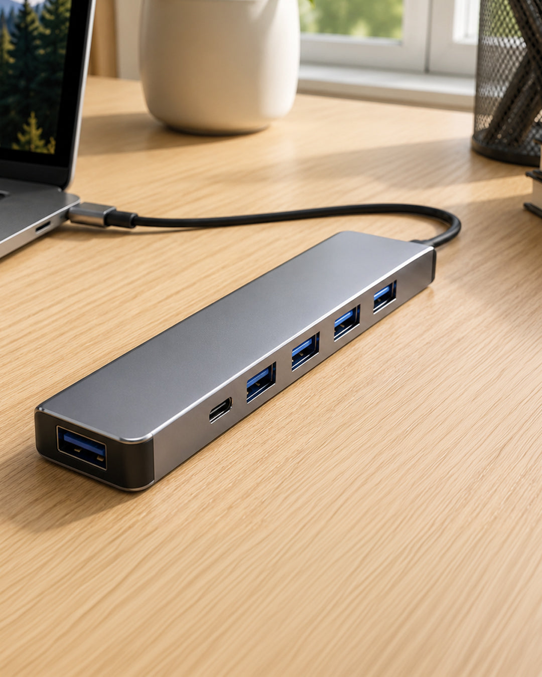 Conector Hub Usb Tipo C