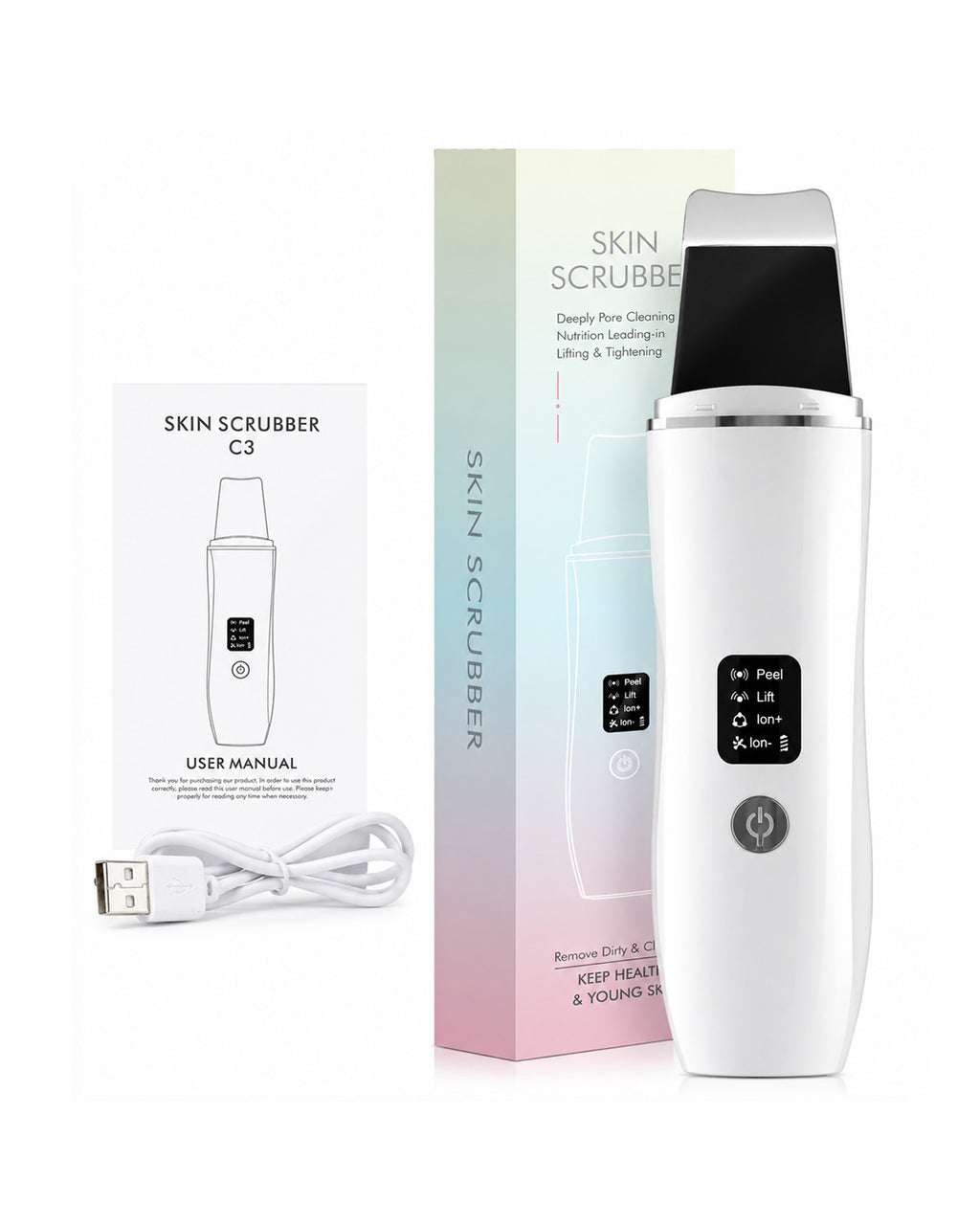 Limpiador facial ultrasónico