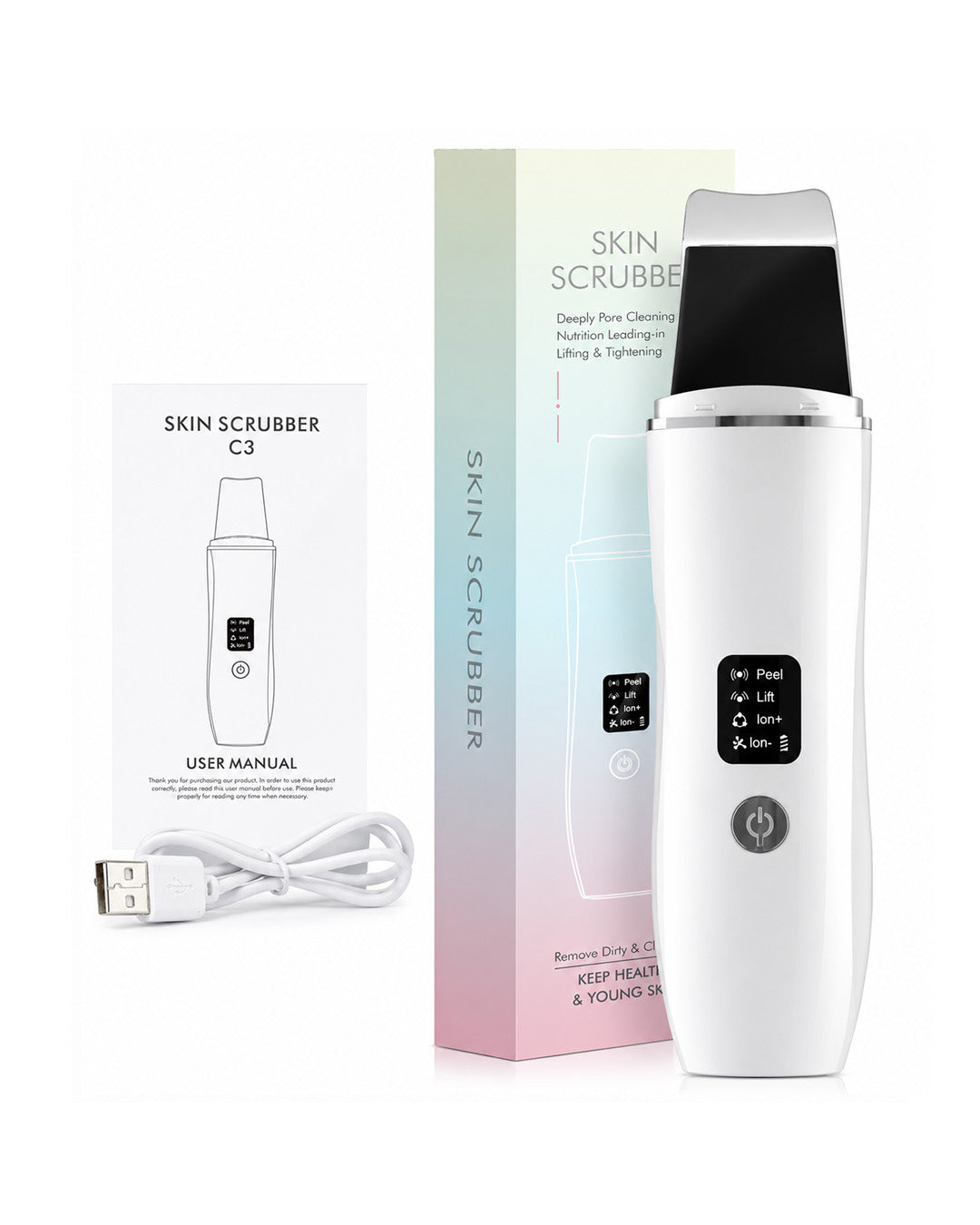 Limpiador facial ultrasónico